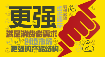 标签云:更强,更强的产品结构,满足消费者需求,引领市场,创造市场,服务市场,文字词云图-wenziyun.cn