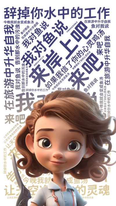 标签云:,我对鱼说,来吧,来岸上吧,辞掉你水中的工作,在旅游中升华自我,告别那水中的污浊,让天空净化你的灵魂,鱼对我说,如果我信了你的心灵鸡汤,今晚,文字词云图-wenziyun.cn