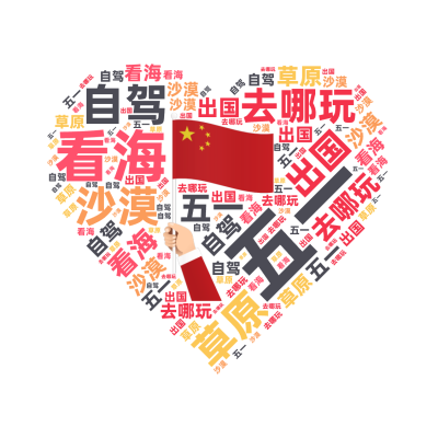 标签云:,五一,去哪玩,看海,沙漠,草原,自驾,出国,文字词云图-wenziyun.cn